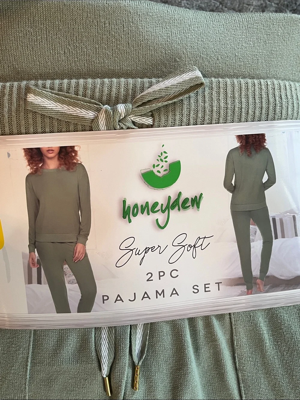 Honeydew Intimates Sage Super Soft‎ 2PC Pajama Set